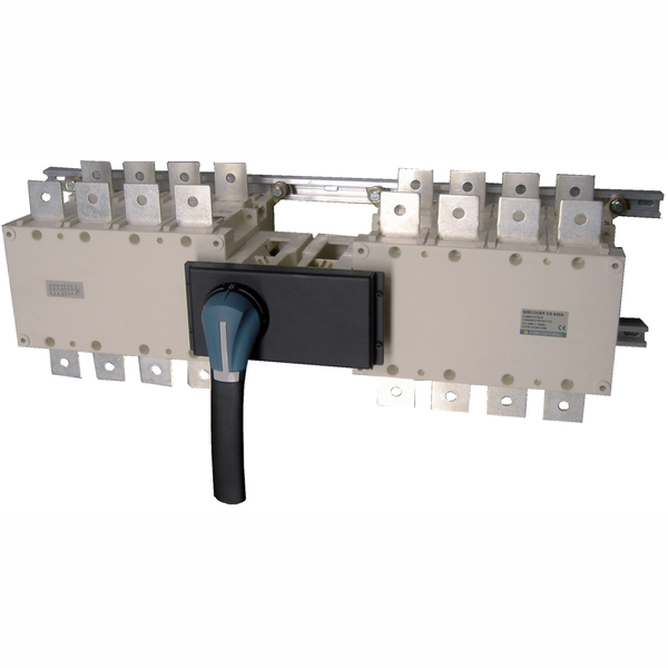 Manual changeover switch body for SIRCOVER ATS Bypass 12+4P,160A/B3 image 1