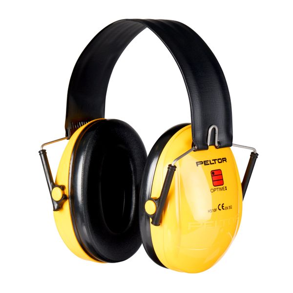 3M™ PELTOR™ Optime™ I Earmuffs, Yellow, Foldable, H510F-404-GU image 2