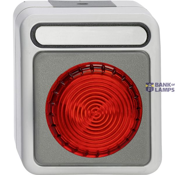 AQUASTAR LICHTSIGNAAL E14 IP44 GRIJS image 1