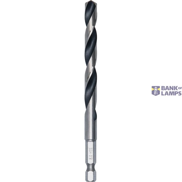 HSS PointTeQ Hex Drill Bit 8.0mm 1 pcs. image 1