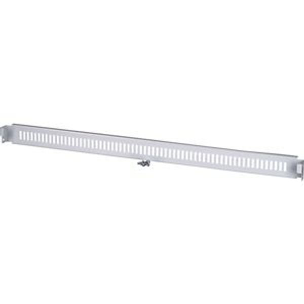 Front plate, ventilated, HxW= 50 x 800mm image 2