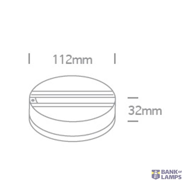 BLACK SURFACE MOUNT BASE FOR TRACK SPOTS image 2