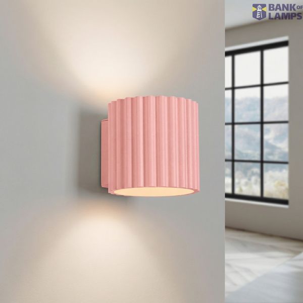 Wall lamp AURA pink G9 image 7