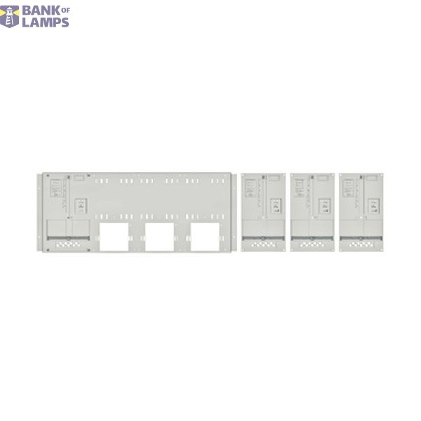 Set Meter box insert 1-row, 4 meter boards / 8 Modul heights image 1