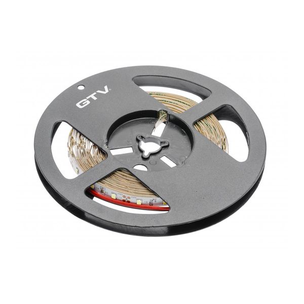 LED strip 2835, DC12V, 600LED/5m, 10 W/m, 700 lm/m, CCT, IP20, 5 mm, roll 5 m image 1