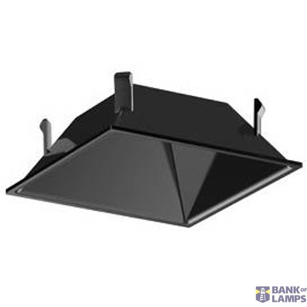 Avalon Square Housing Adjustable Cut-out 150*150mm Black image 1