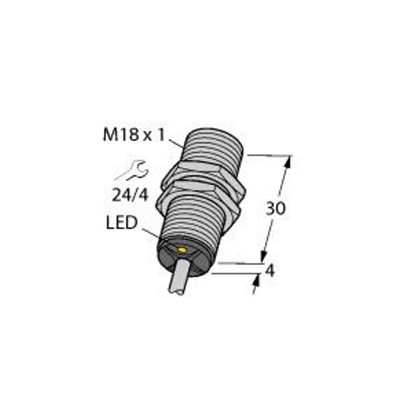 Inductive Sensor   BI5-G18-Y1X image 1