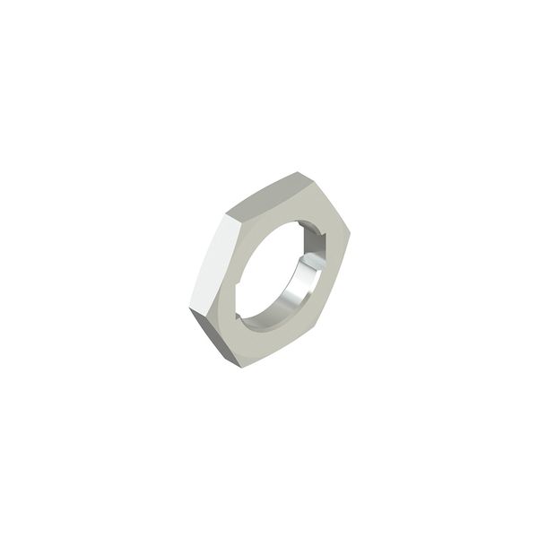 Hexagonal threaded nut image 2