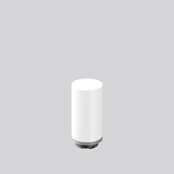 Replacement glass, moulded glass D 115 H 244 colour: white image 2