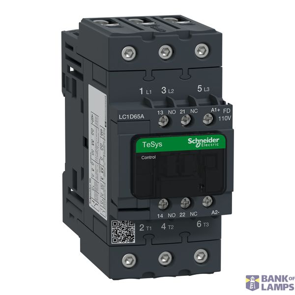 CONT EVERLINK 3P AC3 440V 65A BOB 110VDC image 1