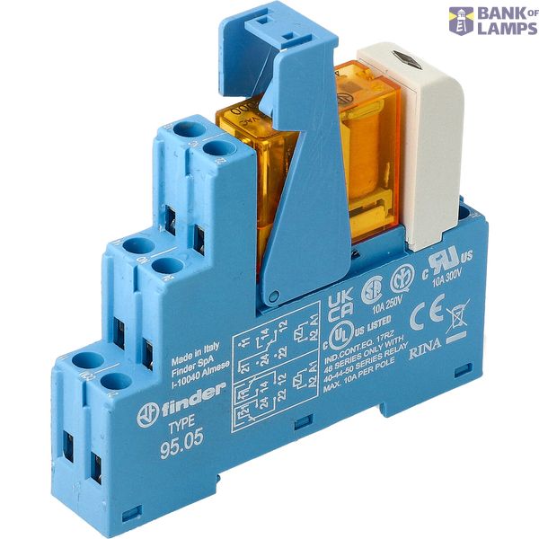 Rel. interface Mod.screw 1CO 16A/230VAC/ AgNi/LED/varistor image 3