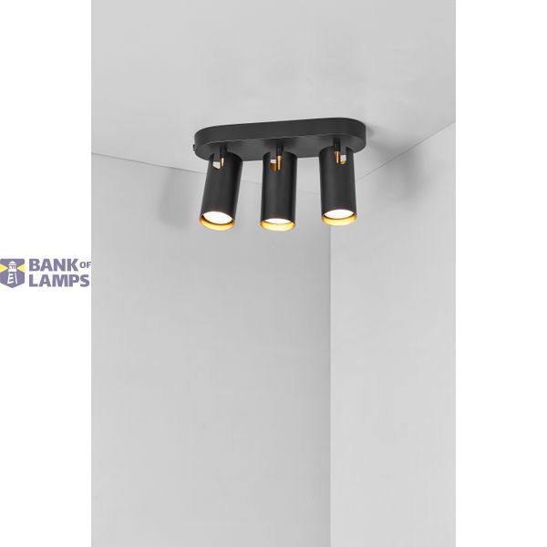 Mimi 3-Spot | Ceiling light | Black image 4
