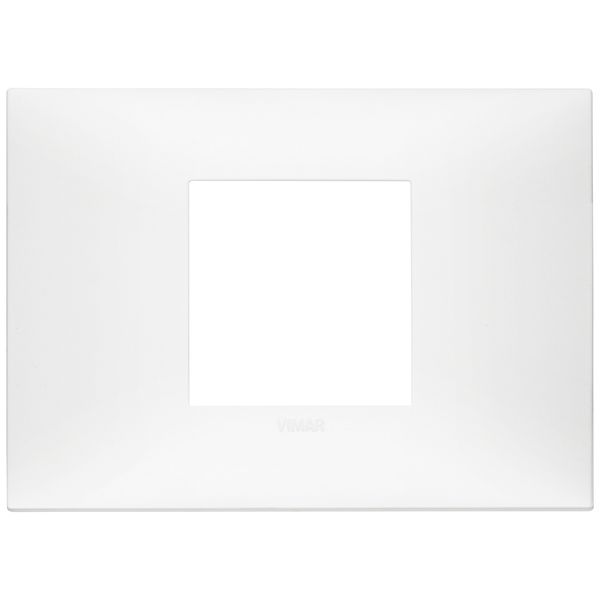 Plate 2centrM techn.matt white image 1