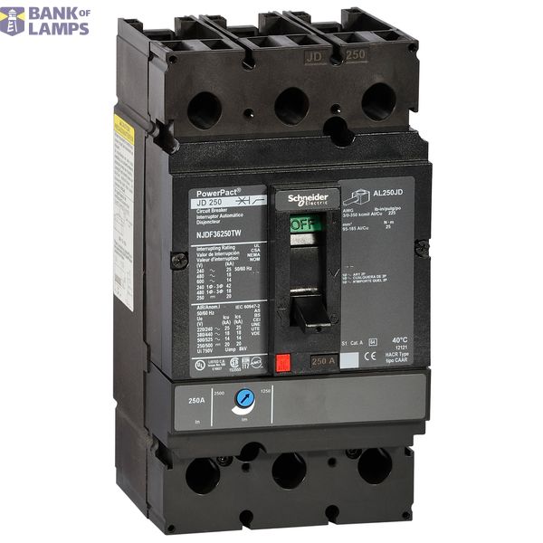 POWERPACT JG 3P TM 250A image 1