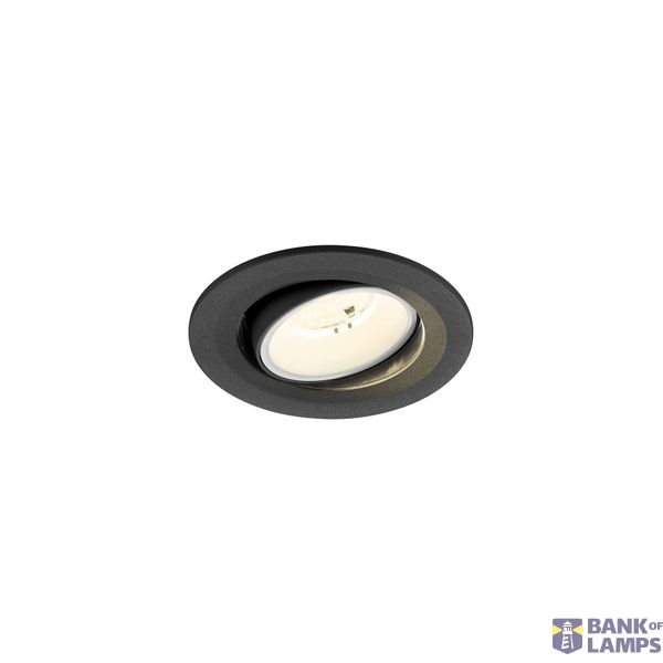 NUMINOS© MOVE S recessed CL 4000K 55ø IP20 round bl/wh image 1