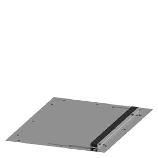 Roof plate IP40 with cable entry W: 600 mm D: 800 mm image 1