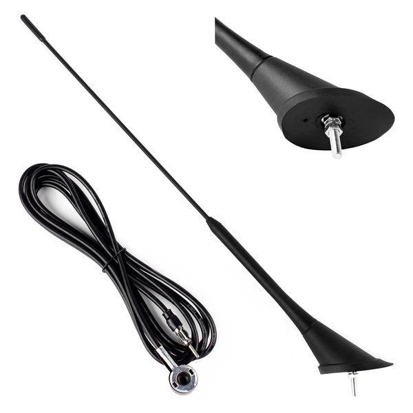 Car antenna 40 cm ANT07 AMIO-01507 image 1