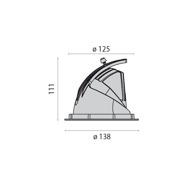 EB433 LED (138mm) 20W 840 FLOOD WIT image 10