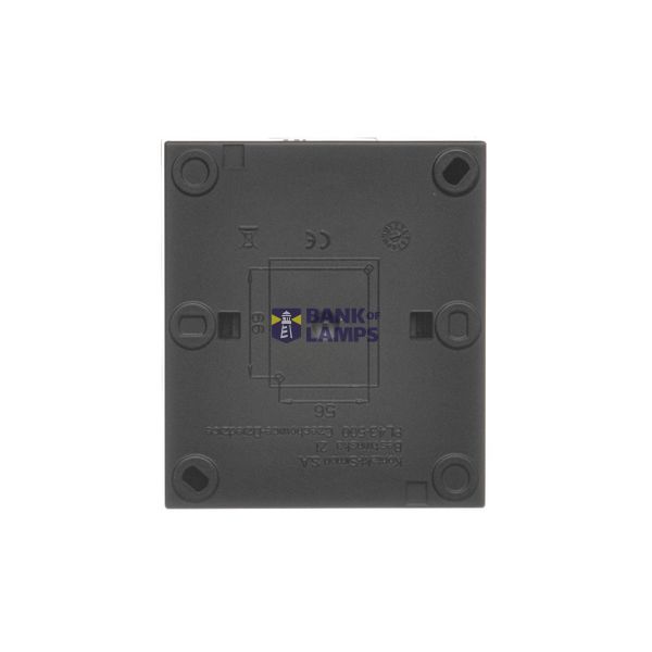 Double IT socket RJ45, category 5e, (module), Simon 24, IP20/IP44, black matt image 1