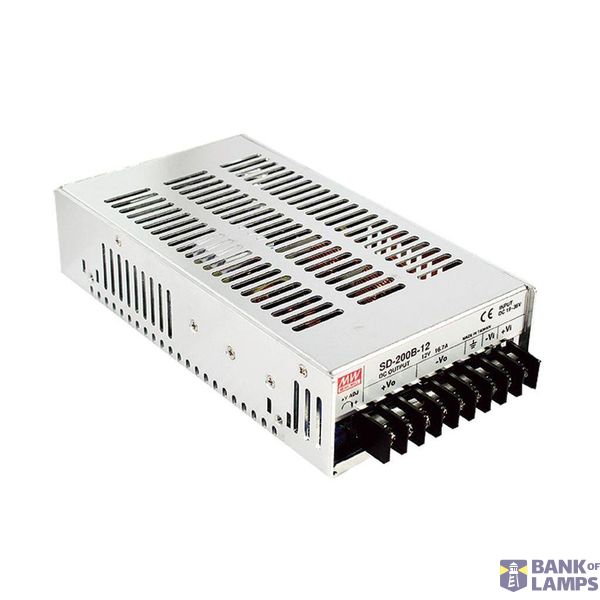 MeanWell SD-200 DC/DC-Wandler case DC/DC-Conv 72-144V:48V 4,2A 201W image 1
