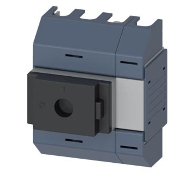 Switch disconnector 32A, size 01, 4-pole Front operating mechanism center Complete unit with direct operating image 2