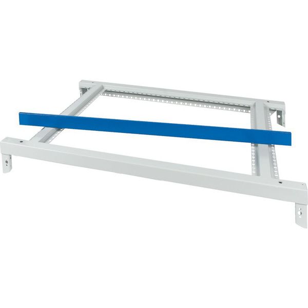 XTSZFBA-W1100 Top frame with design strip, W=1100mm, grey image 6