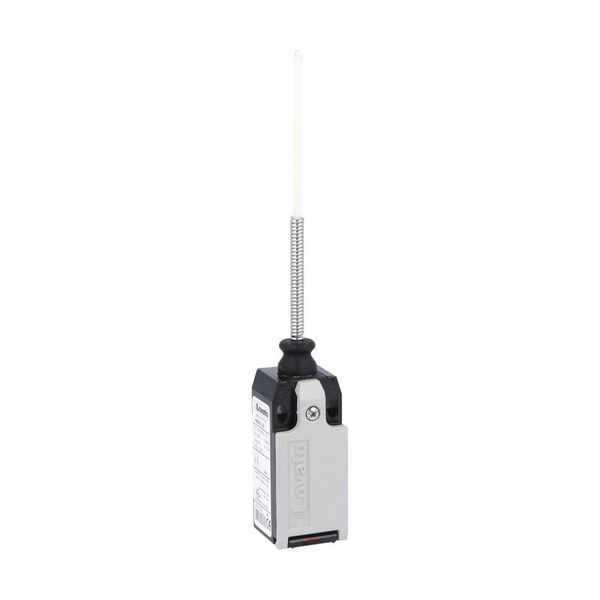 Limit switch, K series, wobble stick, omnidirectional, 1 bottom cable entry. Dimensions to EN 50047, metal body, contacts 3NC slow action. Semirigid rod image 1