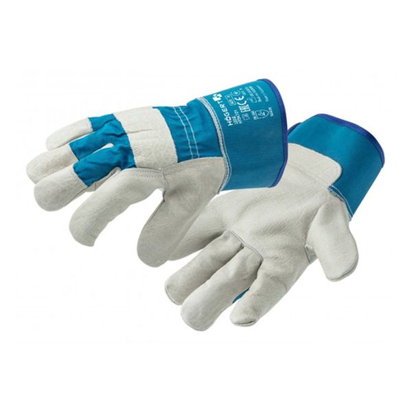 LEINE protective gloves Canadian (cow leather) blue 9 image 1