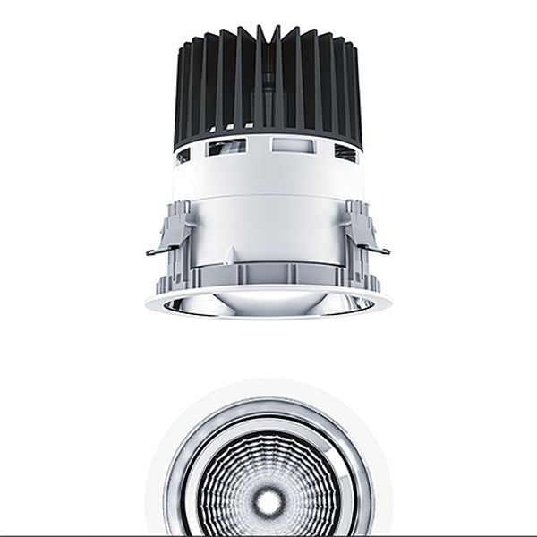 PANOS INF R200 85W 930 LDO FL-FAL WH - LED ceiling-recessed luminaire image 1