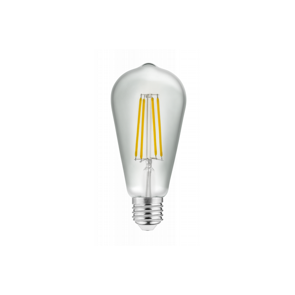 LED LIGHT SOURCE, FILAMENT, A-G, ST64, 4000K, E27, 6,0W, AC220-240V, 360°, 600lm, 52mA image 1