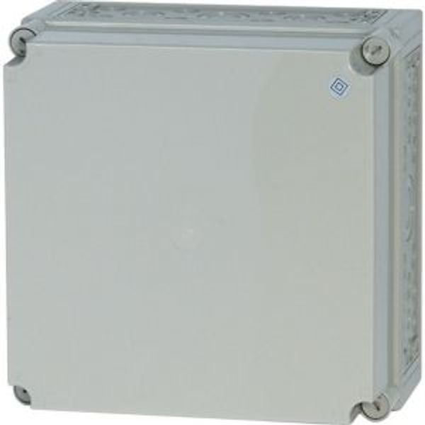 CI44E-200-RAL7035 Insulated enclosure, +knockouts, RAL7035, HxWxD=375x375x225mm image 4
