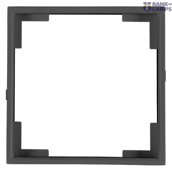 Adapter frame 55x55 mm to 50x50 mm, anthracite, 1 pack = 5 pcs. image 1