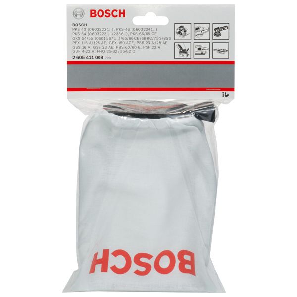 Dust bag for PKS, GKS, PEX, GEX 150 ACE, PSS, GSS, PSF 22 A, GUF 4-22 A, PHO 25-82/35-82 C image 1