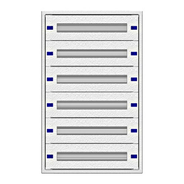 Modular chassis 2-18K, 6-rows, complete image 1