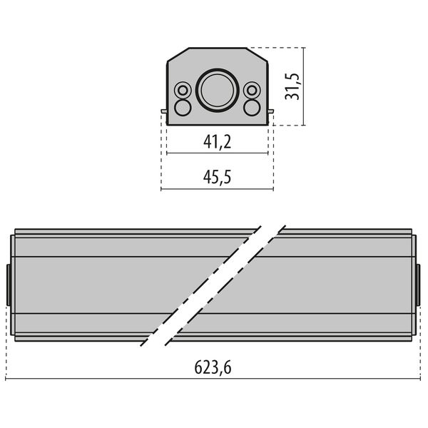 NOTTURNO POWER BOX DALI IN/OUT L500 image 1