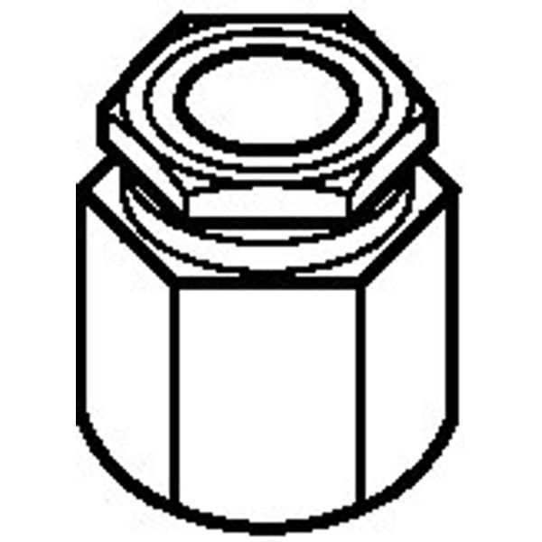 Screwed Cable Entry With Nut image 1