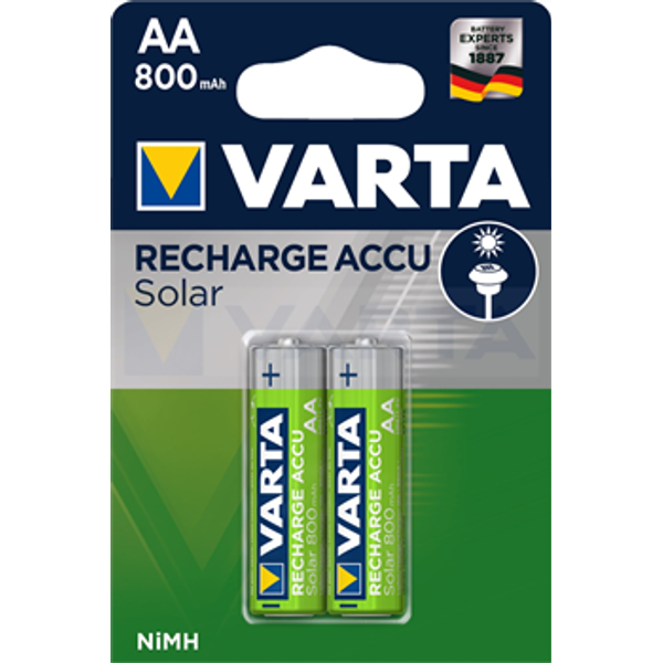56736 Solar Ready2Use AA 800mAh BL2 image 1