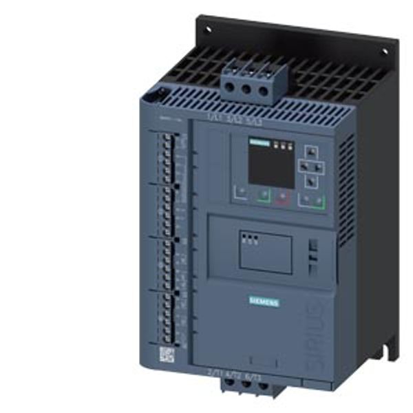 SIRIUS soft starter 200-600 V 18 A, 24 V AC/DC screw terminals image 1
