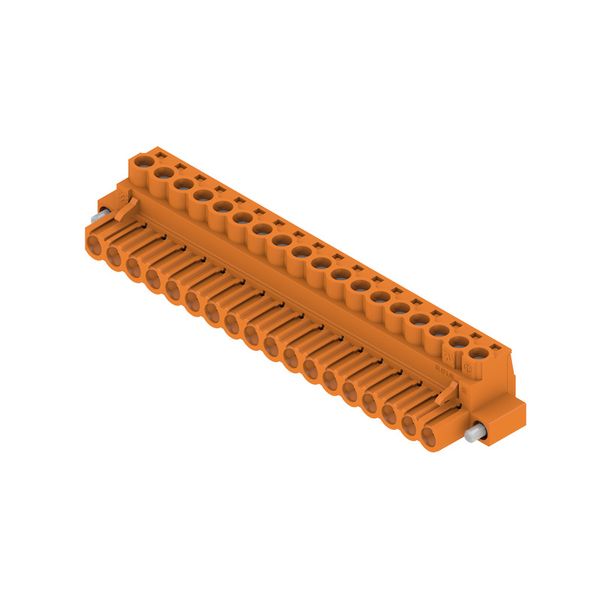 PCB plug-in connector, female plug, 5.08 mm, Number of poles: 18, 180°, Clamping yoke connection, Clamping range, max. : 4 mm², Box image 4