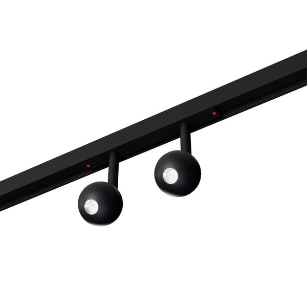 HEADLIGHT MAGNETIC SYSTEM NOXE 2 BLACK LED 3000K 14W 1120LM image 1