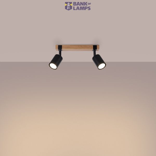Ceiling lamp FAGER 2 black image 11