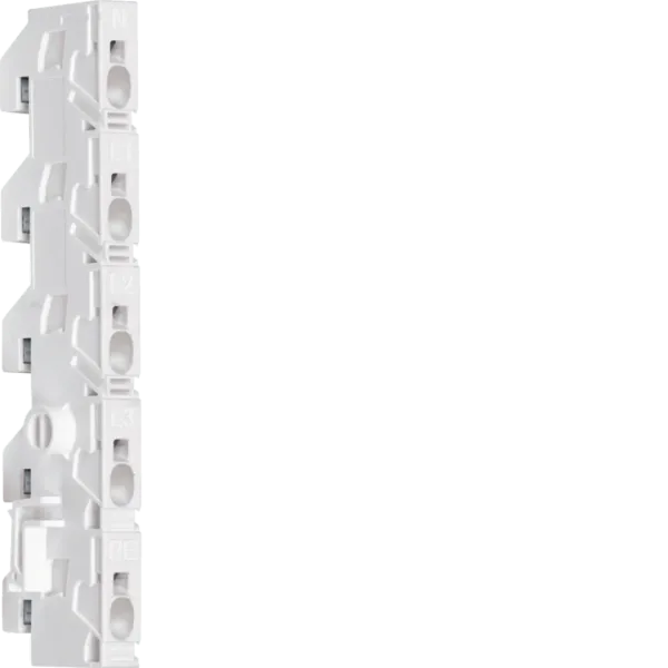 Busbar connection adapter 12x5mm, 1-25 mm², 5-pole image 1