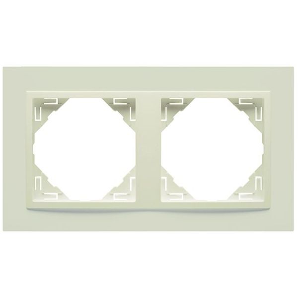 DOUBLE FRAME IVORY/IVORY image 2