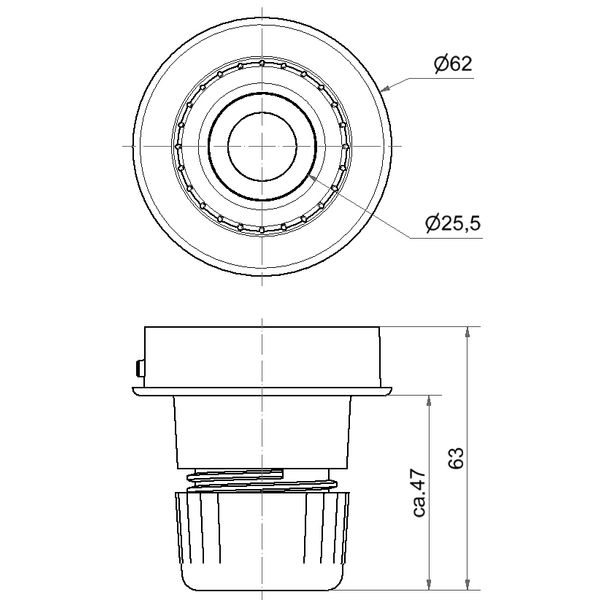 Mini Tube Adaptor GY image 3