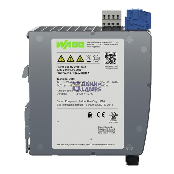 PSU Pro 2 3-phase 24 VDC output voltage 40 A output current image 2