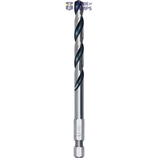 HSS PointTeQ Hex Drill Bit 6.5mm 1 pcs. image 1