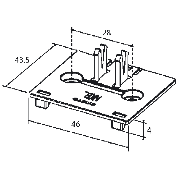 Strain relief For 3p couplers, 4mm�, wht image 14