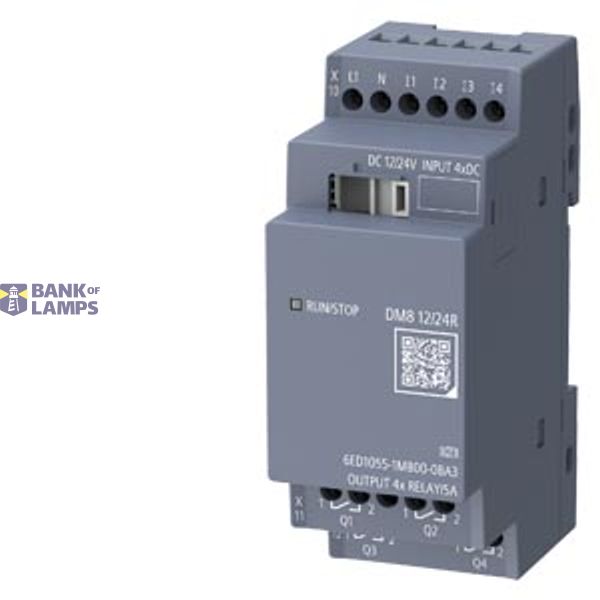 LOGO! DM8 12/24R Exp. mod. 2 MW, 4DI/DO image 1