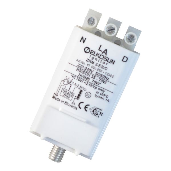 Ignitor ZRM 2-ES/C for HS 35-70W or HI 70W image 1