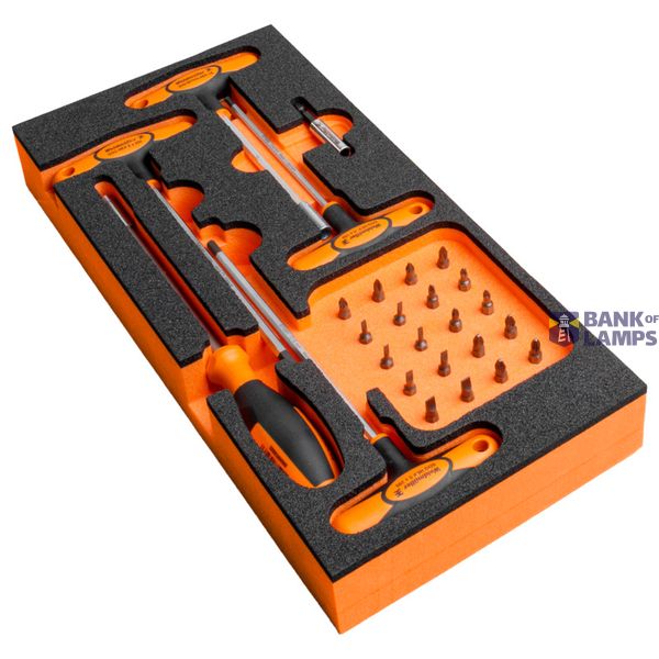 Insert (workshop trolley), with tools, Height: 390 mm, Width: 185 mm,  image 1